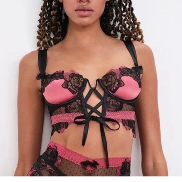 New! For Love And Lemons Ivy Bustier Bra Top 10203
